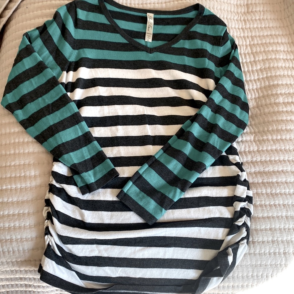 Pina Rossi Maternity striped sweater